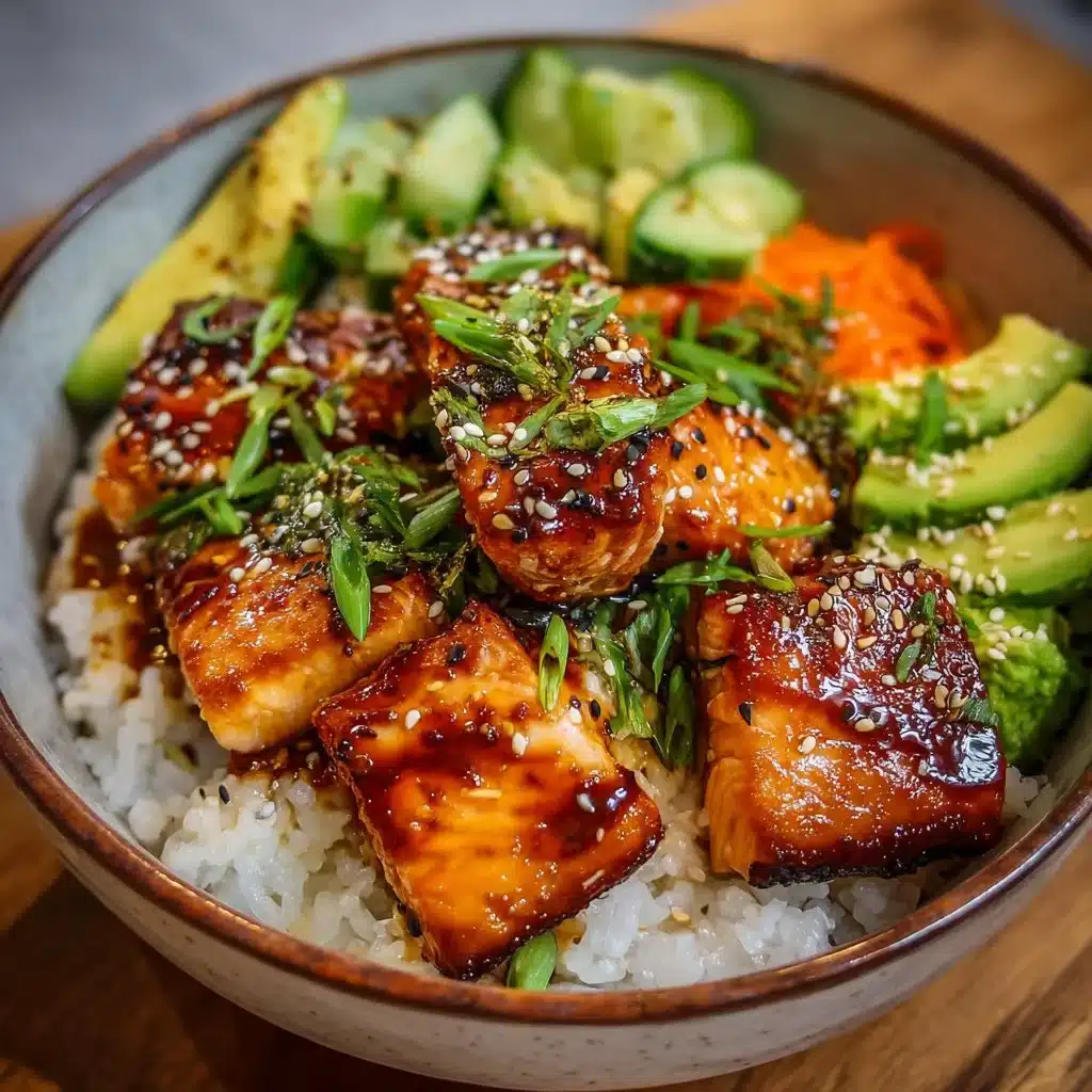 Honey Glazed Salmon Bowl: Quick, Healthy & Delicious Dinner