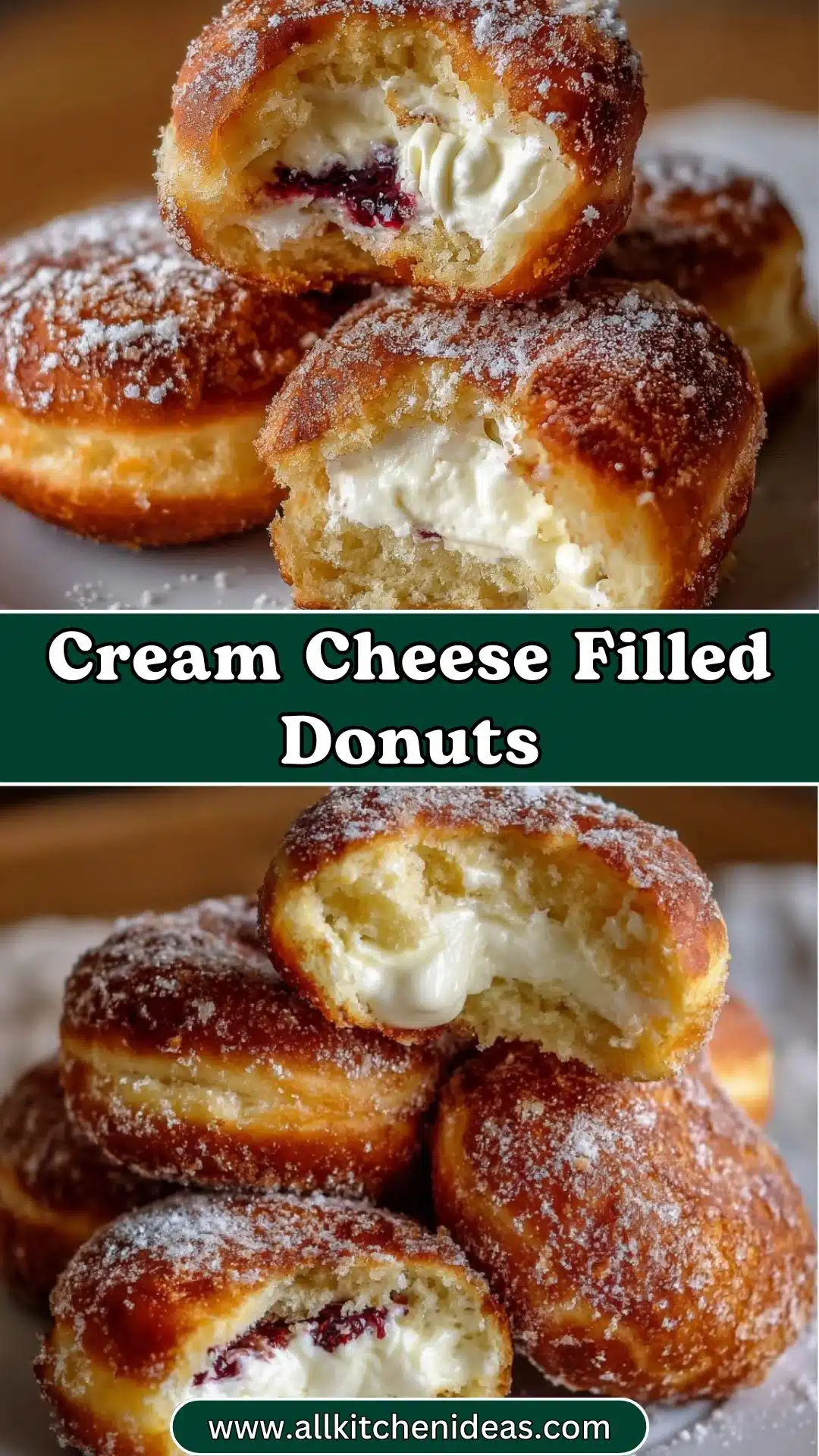 Irresistible Cream Cheese Filled Donuts in 3 Simple Steps 2 Irresistible Cream Cheese Filled Donuts in 3 Simple Steps