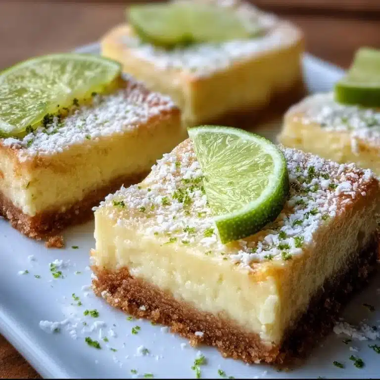Key Lime Pie Bars