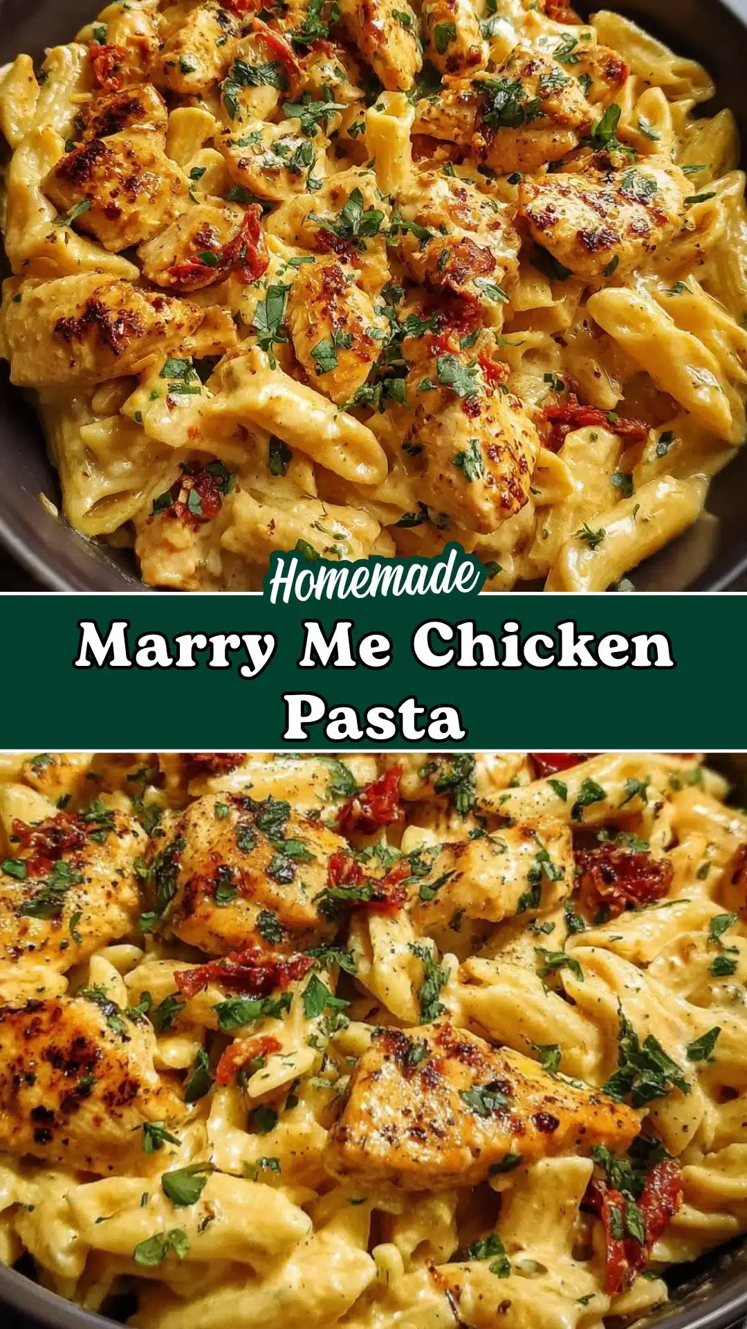 Marry Me Chicken Pasta