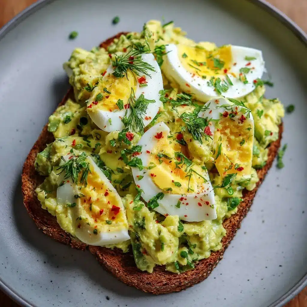 Mediterranean Avocado Egg Salad
