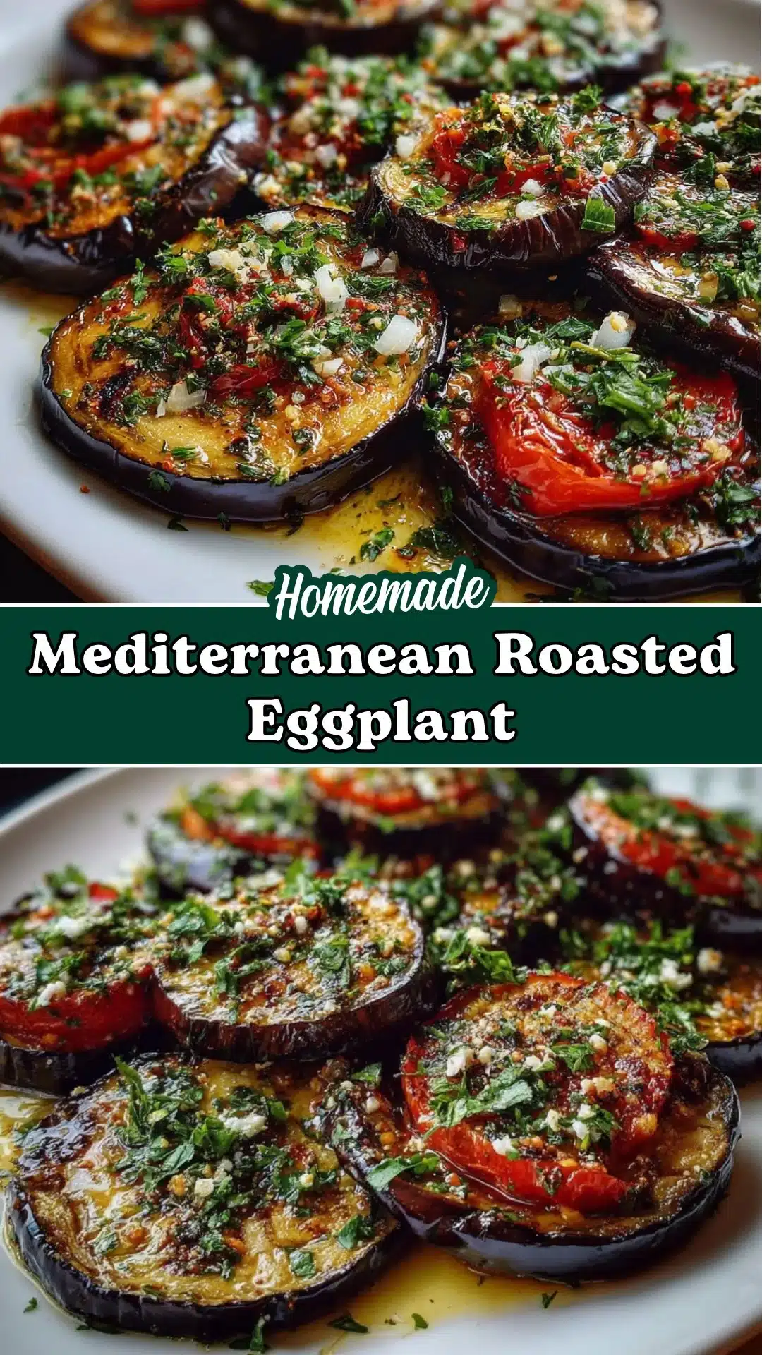 Mediterranean Roasted Eggplant