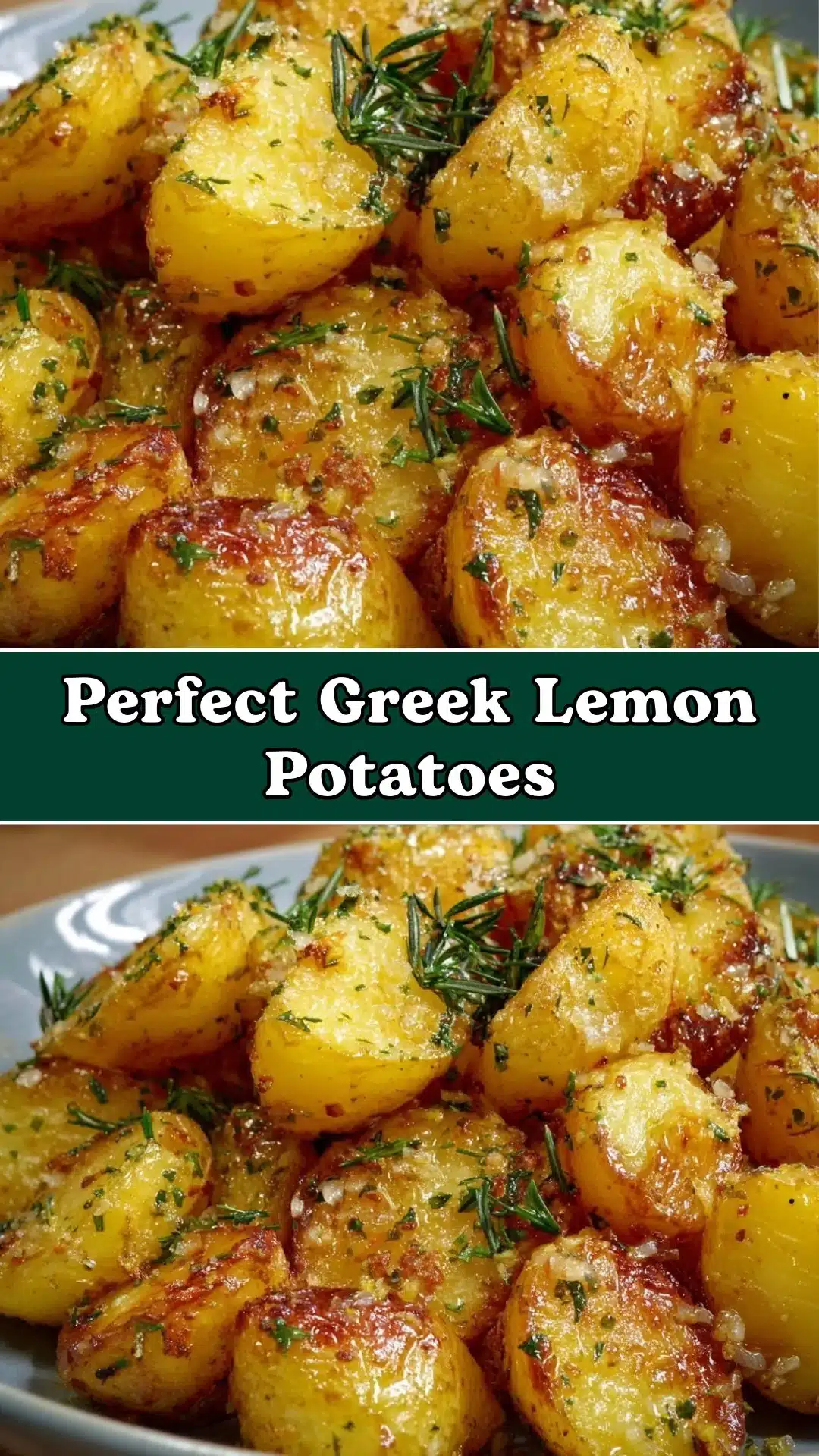 Perfect Greek Lemon Potatoes