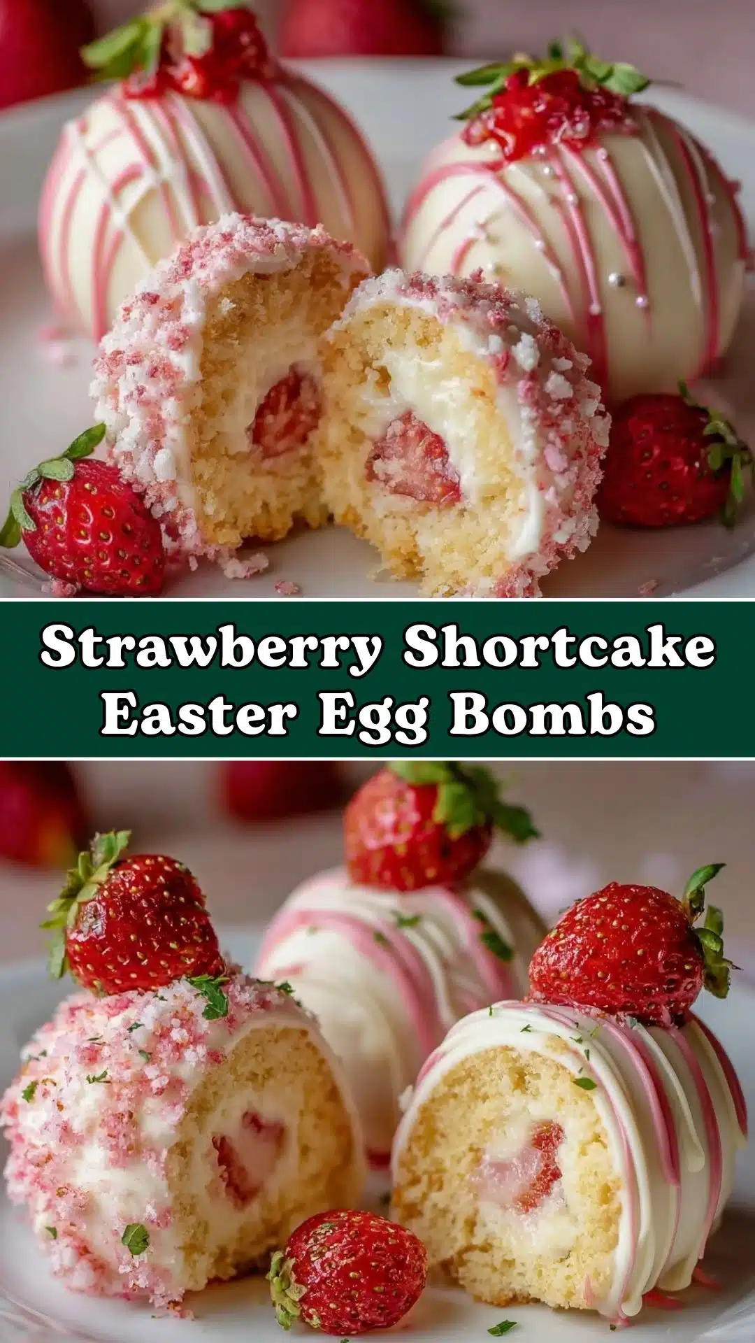Strawberry Shortcake Easter Egg Bombs
