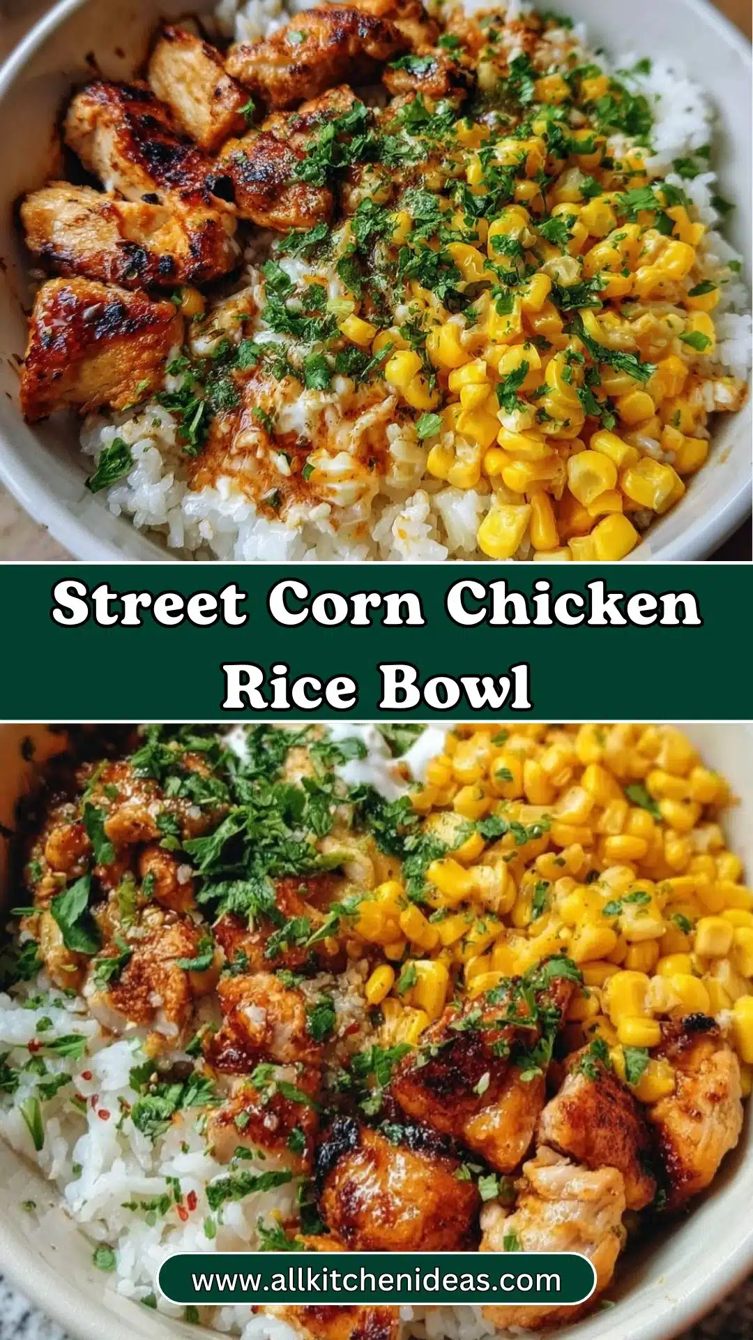 Street Corn Chicken Rice Bowl 2 Street Corn Chicken Rice Bowl